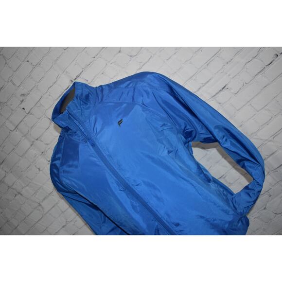 Fabletics Athletic Jacket Mens Size Large Blue Polyester Full Zip With Pockets - Picture 2 of 7